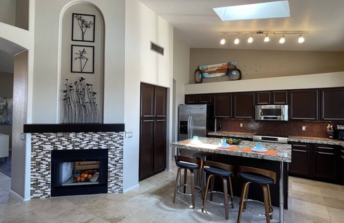 Arrowhead Lakes Casa | Luxury Lakeside Home! Private Pool, Dock, Outdoor Kitchen, & Private Courtyard!