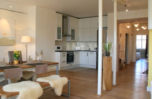 Insel Apartamento | Lujoso, exclusivo y muy hermoso con ascensor en la isla de Lindau, ubicación 1A