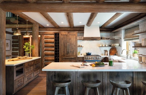 Hailey Casa | Luxury Log Cabin Near Bigwood River