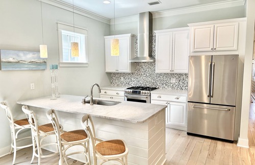 WaterSound West Beach Casa | Watersound West Beach retreat—private beach access, community pool, & 6 bikes