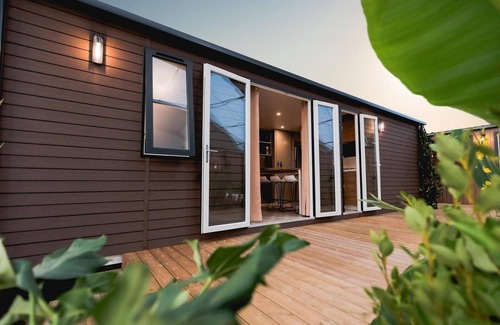 Luxembourg Ardennes Casa | Luxury mobile home at Resort Walsdorf, Luxembourg, 6 guests, 2 baths, terrace. Nature and relaxation await.