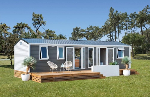 Luxembourg Ardennes Casa | Luxury mobile home at Resort Walsdorf, Luxembourg, 6 guests, 2 baths, terrace. Nature and relaxation await.