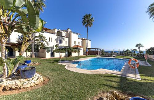 Marina de Casares Casa | Luxury modern beachfront 3 bed gated community townhouse with pool, sun terrace, sea views close to all amenities