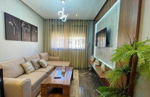 Ras Tabouda Apartamento | Luxury Modern Studio with Netflix, Kitchen and Free Parking Elite Garden, Marrakesh