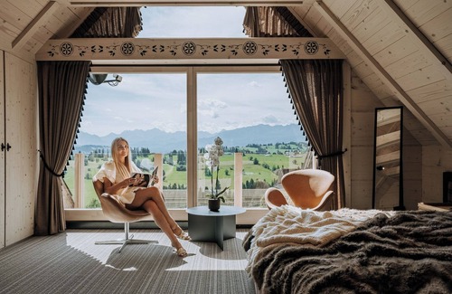 Bialy Dunajec Chalet De Esquí | Luxury mountain chalet, wooden house, Tatra Bjerge View, tatra mountains