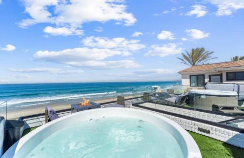 Mission Beach Casa | Luxury oceanfront fourplex with roof deck sleeps 22