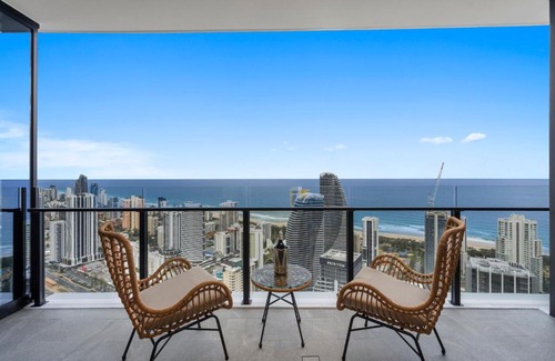 Broadbeach Apartamento | Luxury Oceanview 2-Bed Apartment on 50th Level