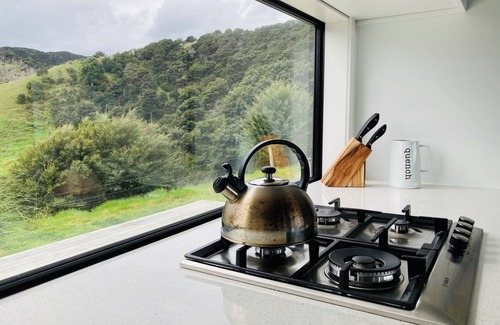Te Mata Casa | Luxury off-grid rural retreat with harbour views - 24 acres all to yourself!