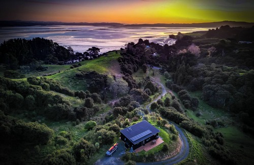 Te Mata Casa | Luxury off-grid rural retreat with harbour views - 24 acres all to yourself!