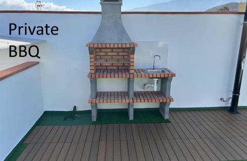 Los Realejos Apartamento | Luxury Penthouse BBQ Chill out terrace