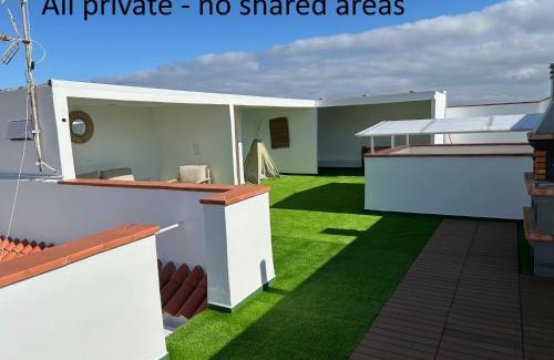 Los Realejos Apartamento | Luxury Penthouse BBQ Chill out terrace