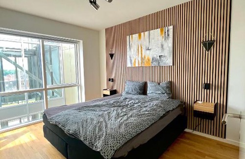 Aarhus North Apartamento | Luxury Penthouse, Best Location, 3 bedrooms