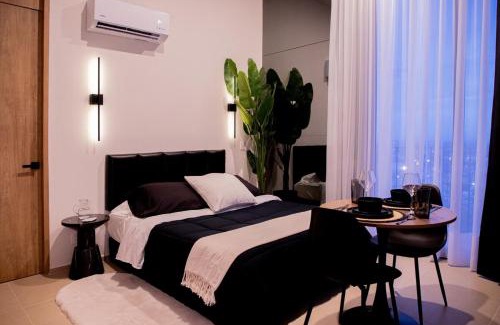 León Apartamento | Luxury Penthouse Loft en Piso 29, Zona Norte