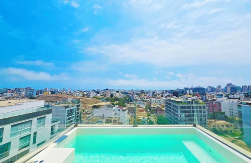 Chacarilla-Santa Cruz Apartamento | Lujo Penthouse jacuzzi Privado Miraflores Lima Perú