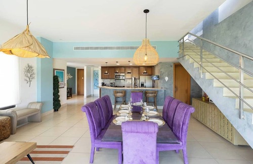 El Palmar Apartamento | Atico de Lujo 3 hab + 3.5 Baños/ Terraza Jardin + Piscinas/Parque Acuático