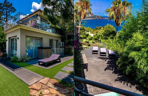 Espero-Pax Casa | LUXURY PROPERTY! LE TRAYAS HEATED SWIMMING POOL! ENCHANTING VIEW 300m FROM THE BEACHES!