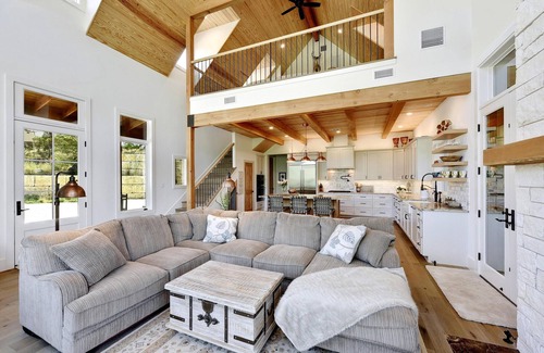 Dripping Springs Casa | Luxury Ranch & Wellness Experience: animals, creek, and spa