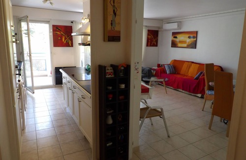 La Bocca Nord Apartamento | Luxury residence, furnished 3 rooms, 72m2, West Cannes, 3*