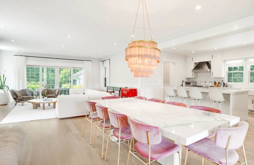 Sag Harbor Casa | Luxury Resort-Style Retreat in the Heart of Sag Harbor with Heated Pool,...