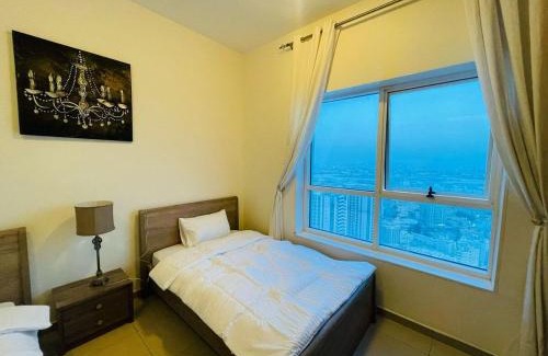 Ajman Apartamento | Luxury Sea View ROOM with 2 BED