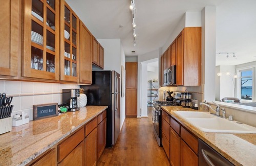 Downtown Seattle Condominio | 🚢Luxury Seattle Waterfront Walk to Cruise Ship & Pike Place -Waterfront Views🎡