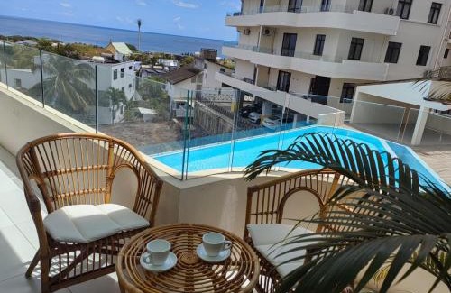 Flic-en-Flac Apartamento | Luxury Seaview Apartment Flic en Flac CFF07