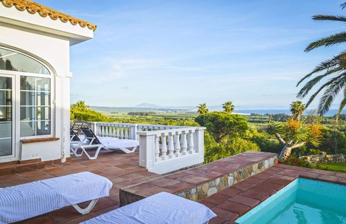 Valdevaqueros Villa | Lujo, aislada Villa Tarifa - 800 metros de la playa - impresionantes vistas