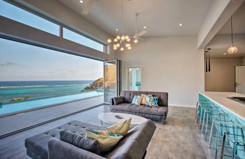 Slob Casa | Luxury St Croix Home with Oceanfront Pool and Views