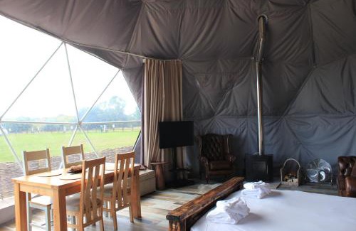 Cuddesdon Casa | Luxury Star Gazing Dome 2 JUPITER with cozy log burner