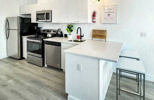 Elizabeth Apartamento | Luxury Studio Apartment-near NYC, EWR, Prudential, NJPAC, Dwntwn Newark, MetLife