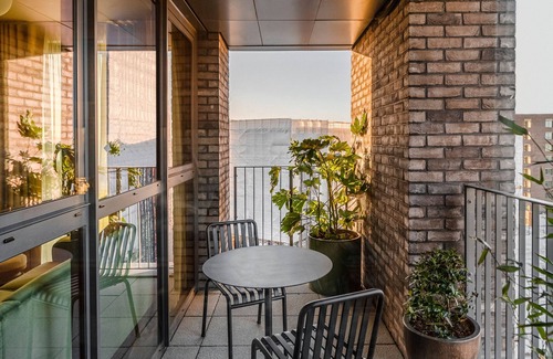 Tottenham Hale Apartamento | Luxury Studio with Balcony in North London