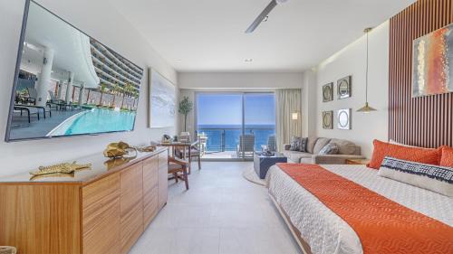 Bella Vista Casa | Luxury Studio with King Bed Oceanview Terrace at Sonoran Star Resort