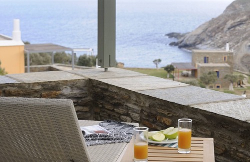 Andros Apartamento | Residencia de lujo con vistas panorámicas al mar en Andros