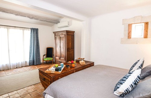 Paluds de Noves Casa | Habitación doble Bangalore en Villa L'insoupçonnée con terraza privada