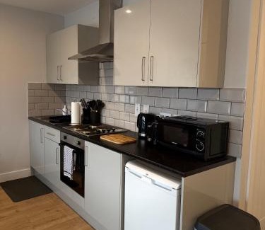 Northampton Apartamento | Luxury Super-King Bed Flat in Town Centre