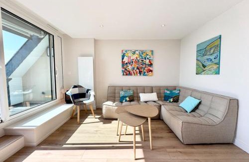 Larmor-Plage Apartamento | Luxury ! T2 de haut standing - Vue mer 180