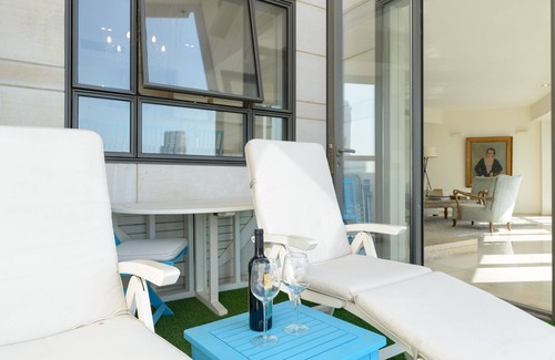 Tel Aviv City Center Apartamento | Apartamento panorámico de lujo de 2 habitaciones