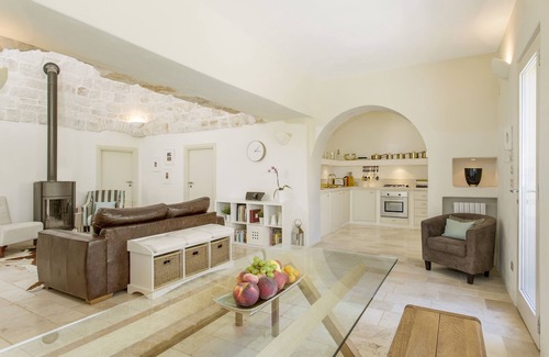 L'Assunta Villa | Trullo de lujo con WIFI, piscina privada y espectaculares vistas panorámicas al mar.