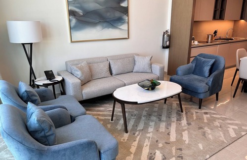 Muharraq Apartamento | Luxury two-bedroom apartment at Address Bahrain.