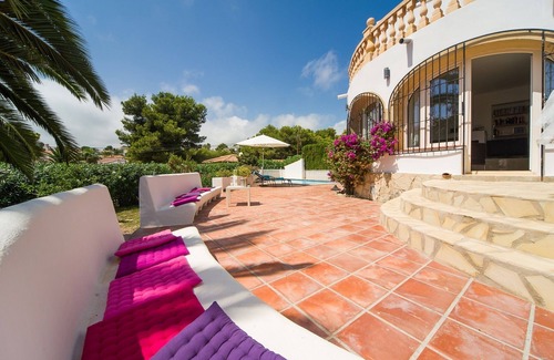 Balcon del Mar Villa | Alquiler temporal de 8 pp con vistas al mar en auténtico pueblo de pescadores de Javea