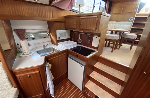 Bad Saarow Alquiler De Eote | Luxury vacation on the Amavida Yacht / Scharmützelsee - Sonne3000