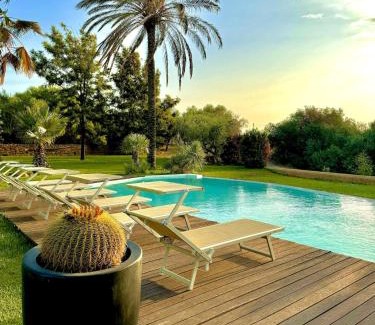 Castelvetrano Villa | Luxury Villa Silene Con Piscina Salata e Ampio Giardino a Castelvetrano Selinunte, Sicilia
