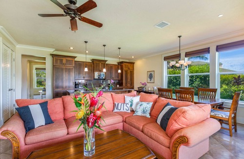 Poipu Villa | 3BR / 3BA Villa de lujo con piscina y aire acondicionado - Corto paseo a las playas
