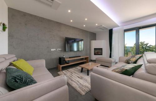 Sveta Nedelja Villa | Luxury Villa Althea with large garden and Pool Heating