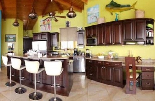 Ciudad Cortés Villa | LUXURY VILLA W/VAST OCEAN VIEW, INFINITY POOL, NATURE, SLEEPS 9ppl
