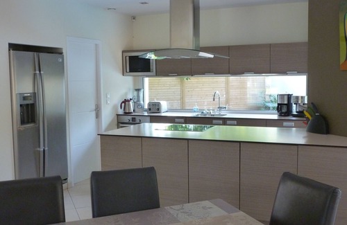 Lege-Cap-Ferret Villa | Penthouse Villa - piscina climatizada de 12 x 5 metros (27-29 ° c)