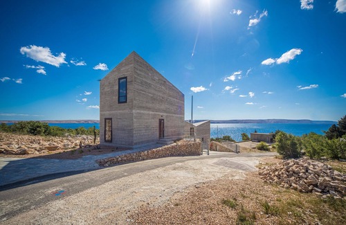 Lukovo Sugarje Villa | Villa de lujo Rock - con piscina privada y playa