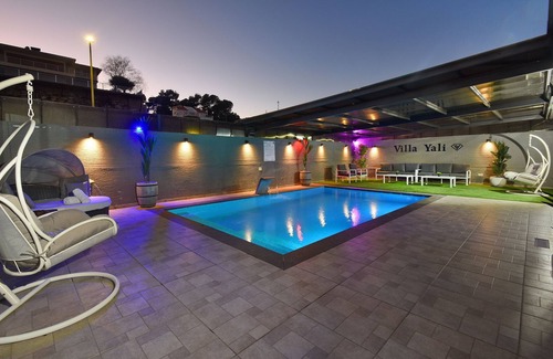 Nof Kinneret Apartamento | Luxury Villa with heated pool in Zfat