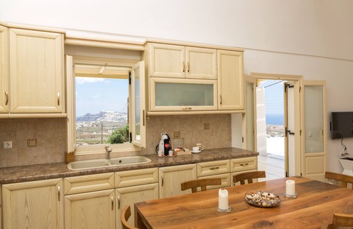 Santorini Villa | Villa de lujo con piscina privada, puesta de sol y vistas a la caldera