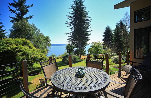 Langley Casa | Casa de lujo frente al mar: piano, billar, chimenea, cocina gourmet y mucho más.